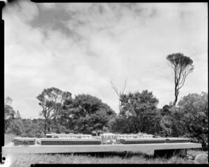 Architectural concept model of the proposed stage two build of the Forest Research Institute, Rotorua