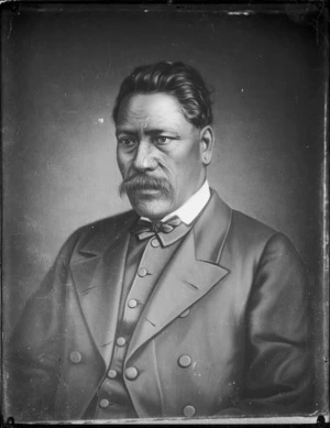 Lindauer, Gottfried, 1839-1926 :Tareha Te Moananui