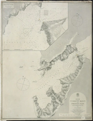 Current Basin and French Pass / surveyed by B. Drury ... [et al.], 1854.
