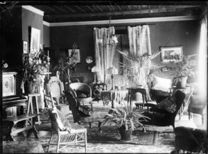 Drawing room, showing furniture