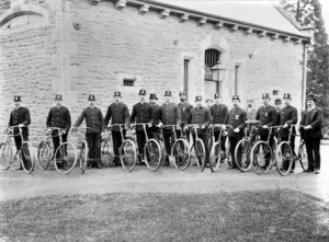 Cycle patrol raised to thwart the "horse fiend", Christchurch