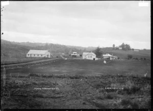 Te Mata township - Photograph taken by Gilmour Brothers