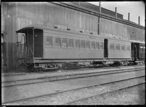 Railway carriage "A" 606 "W", built in America.
