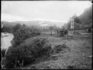 Houses in Bridge Road, Upper Hutt