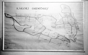 Map of Karori Cemetery