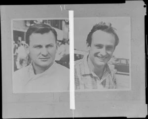 Bruce McLaren and Chris Amon