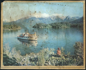 [Empire Cardboard Box Company Ltd] :Lake Manapouri, N.Z. [ca 1958].