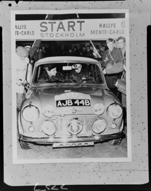 Catts Patterson, Morris Minor Monte Carlo race