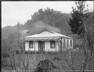 Clarke family home at 55 Bridge Road, Upper Hutt