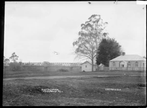 Regatta grounds at Ngaruawahia, 1910 - Photograph taken by Robert Stanley Fleming