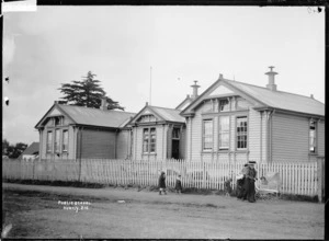 The public school at Huntly, ca 1910s