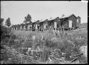 Miners' huts, Waiuta, West Coast