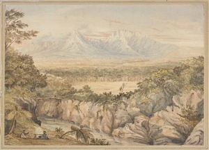 Weld, Frederick Aloysius (Hon Sir), 1823-1891: [New Zealand landscape]