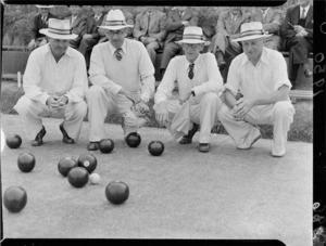 Seatoun bowling team champion four, Wellington