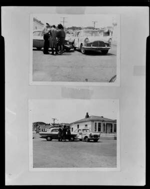 Gellately & Robinson, copy neg - car accident