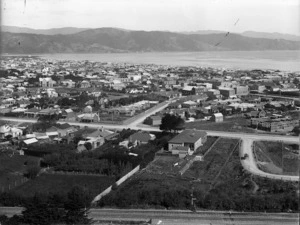 Part 2 of a 2 part panorama overlooking Petone