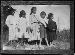 Group of Maori children