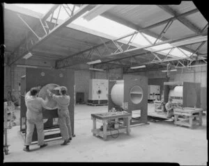 H.A. Parson Ltd, photo machines at Petone