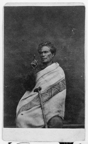 Unidentified Maori man