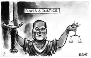 Evans, Malcolm Paul, 1945-: Power and Justice. 13 April 2011