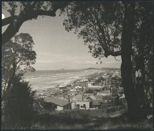 View of a coastal suburb