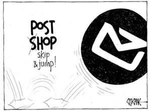 Winter, Mark 1958-: Post shop/hop skip & jump! 19 April 2011
