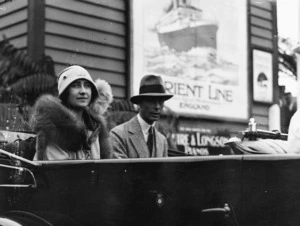 The Duke and Duchess of York during their visit to New Zealand