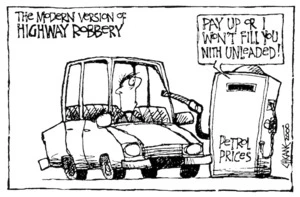 Winter, Mark, 1958- :The modern version of highway robbery. 23 March 2001
