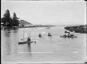 Boating on the Maitai River, Nelson