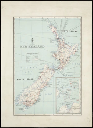 New Zealand / drawn by Lands and Survey Dept., N.Z..