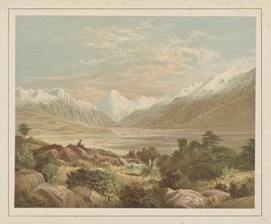 Gully, John 1819-1888 :[The valley of the Wilkin from Huddleston's run] Marcus, Ward & Co., lith. J. Gully, [del.] London [1877?]