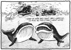 Darroch, Bob, 1940- :"I sort-of hope they don't ban whaling. I'd miss all this if they went home" 28 January 2010