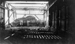 William Massey and party inspecting the Onekaka Iron and Steel Company