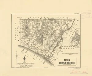 Alton Survey District [electronic resource] / drawn by W. Deverell, Septr. 1901, additions to Oct. 1947.