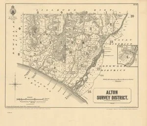 Alton Survey District [electronic resource] / drawn by W. Deverell, Septr. 1901.