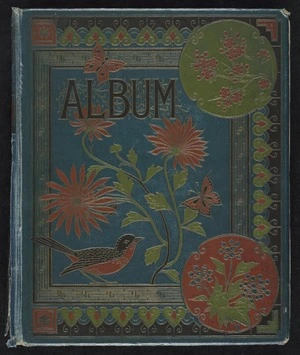 Hodgkins family :[Album of sketches. 1880s. Front cover]