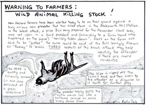 Doyle, Martin, 1956-:Warning to farmers - wild animal killing stock. 3 May 2011