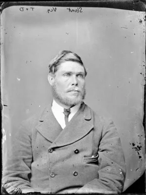 Mr Slent - Photograph taken by Thompson & Daley of Wanganui