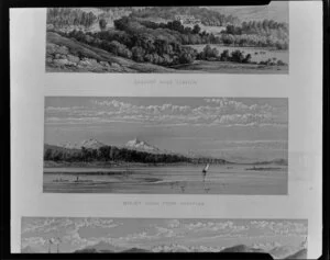 Redfern Artwork - early NZ Goldtones (Descriptive Sketches of NZ)