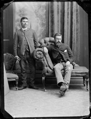 Two unidentified men