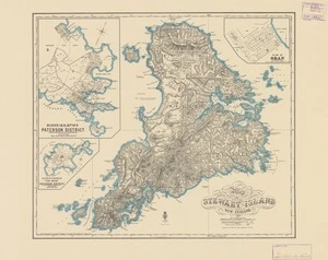 Map of Stewart Island New Zealand / compiled and drawn by W. Deverell, November 1898, additions to March 1949.