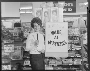 Kenyon, Brand and Riggs, Mckenzies shopping Reporter at Mckenzies store