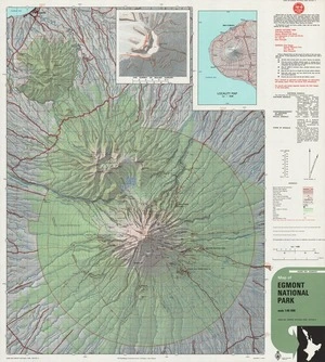 Map of Egmont National Park.