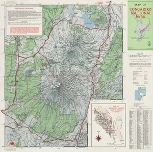 Map of Tongariro National Park / drawn by D.B. McC. Rainey.