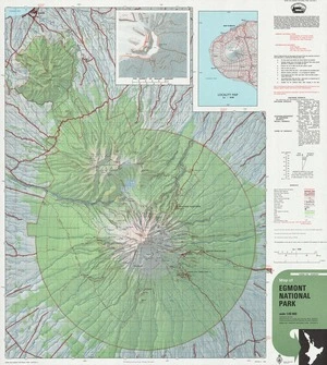 Map of Egmont National Park.