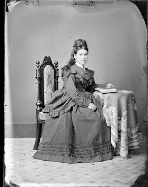 Miss Kennedy - Photograph taken by Thompson & Daley of Wanganui