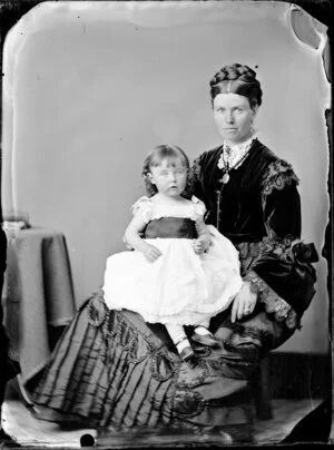 Mrs Daniells and child