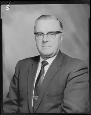 National Bank, portrait of Mr Rodger
