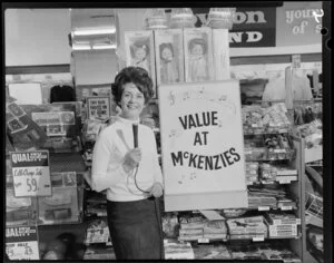 Kenyon, Brand and Riggs, Mckenzies shopping Reporter at Mckenzies store