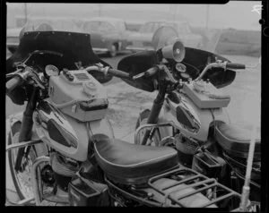 K.B.R., motorcycle with two-way radio